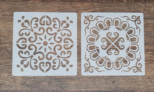 Schablonen mandala ornament - 2,