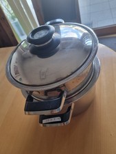 AMC Topf 6,5 Liter mit Siebeinsatz & Visiotherm Deckel 
