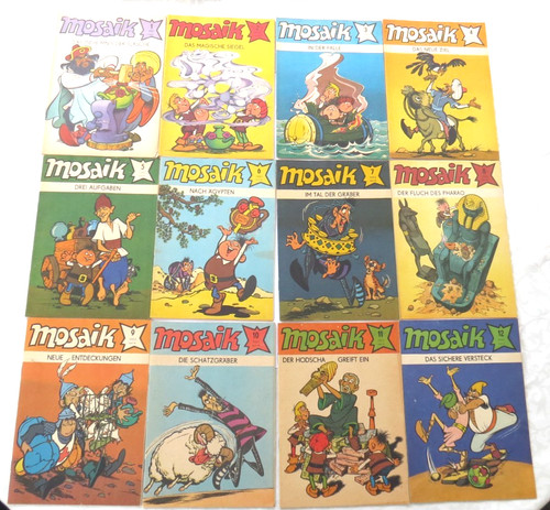 Vintage mosaik heft comic - mosaik,
