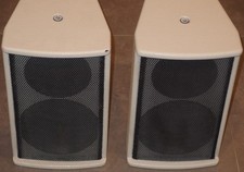 2x Seeburg Acoustic Line A1  Kompaktlautsprecher in Weiß