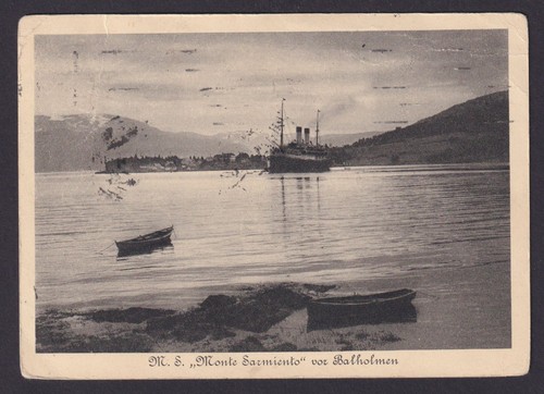 Ansichtskarte balholmen - ansichtskarte,