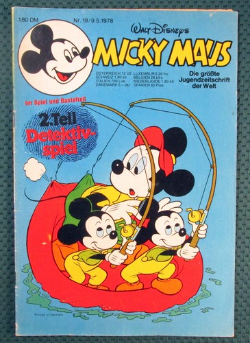 Micky maus 1978 heft 19 - 1978, #