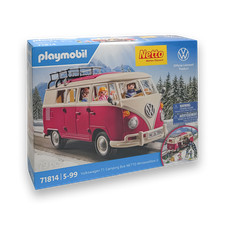 PLAYMOBIL 71814 Volkswagen T1 Camping Bus Winteredition II VW rosa NEU & OVP