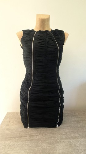 Carven kleid schwarz drapiert - carven,