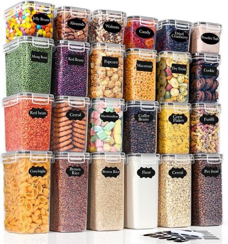 Set storage jars with - set, of