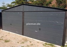 Blechgarage 6x6x2,65m