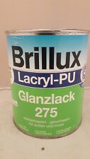 Brillux Lacryl-PU Glanzlack 275 Buntlack 0,375L Holz Metall Zink (N1)