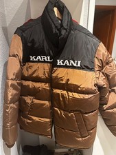 Karl Kani Herren Jacke Schwarz Braun für Winter