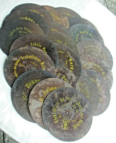 Polyphon blechplatten - polyphon,