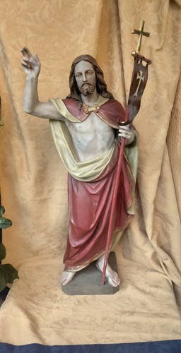 Auferstehungschristus holz - auferstehungschristus,,