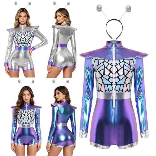 Damen astronaut alien cosplay - alien,