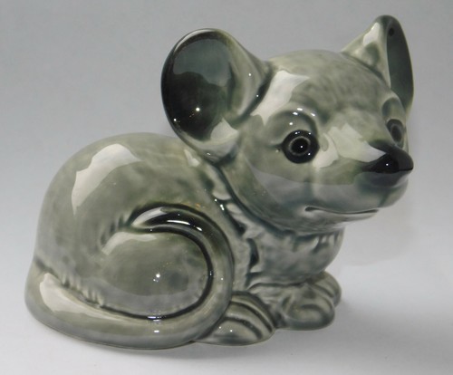 Porzellanfigur kleine maus - porzellanfigur,