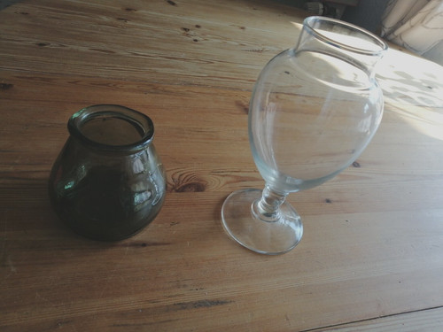 Glasvase hyazinthen glas - glasvase,
