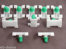 10x ZIERLEISTEN KLAMMER CLIPS