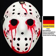 C24 - Jason Hockey Maske Horror Voorhees Freitag der 13. Halloween Karneval Blut
