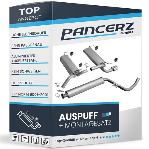 Auspuffanlage für opel - auspuffanlage,