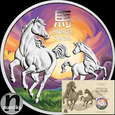 PFERD in Farbe HORSE