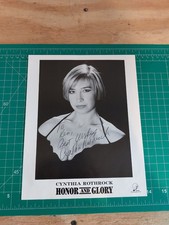Cynthia Rothrock autographed