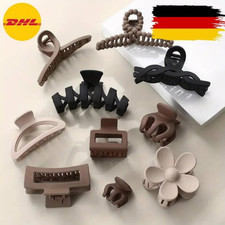 Haarklammer Set 10-teilig Große Haarklammer Haarspangen Damen claw clip