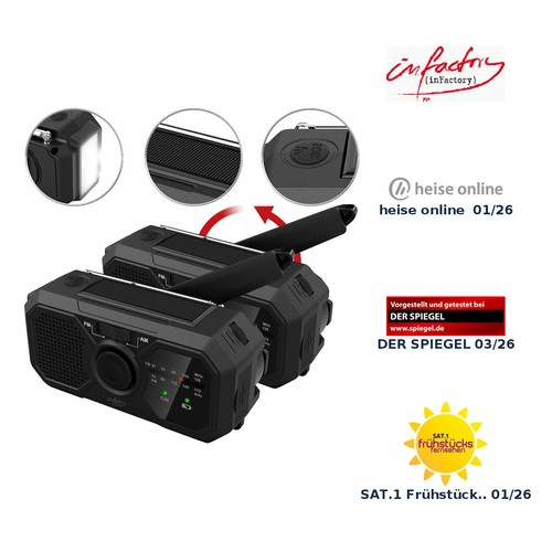 Infactory 2er set solar - infactory, 2er-set
