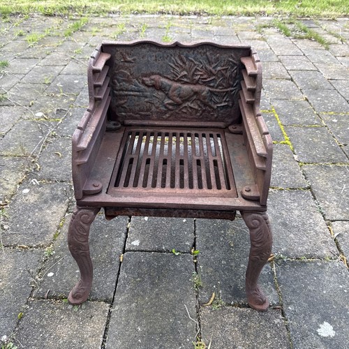 Gusseiserner grill kaminrost - gusseiserner,