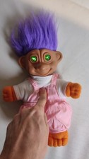 Trollpuppe – Ace Novelty 1992 ca. 30cm x 20cm - Retro Sammler, Leuchtende Augen