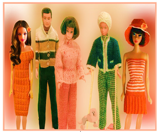 Strickanleitung barbie fashion - strickanleitung,