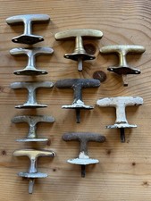 10 antike Fenstergriffe Jugendstil Fensteroliven Griff Fensterwirbel 1900 Oliven