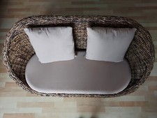 Rattansofa "Haruna" MiaMöbel TOP Zustand TOP Angebot