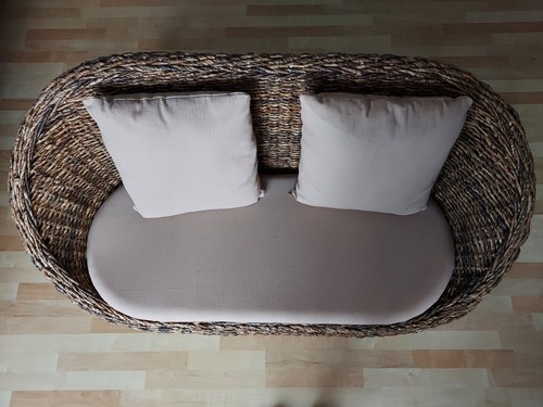 Rattansofa haruna miamöbel - rattansofa,