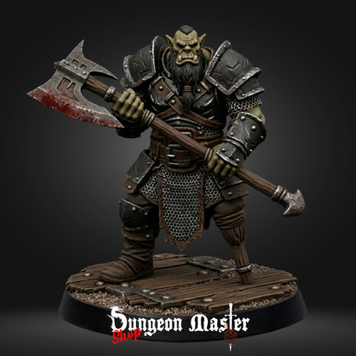 Orc warrior miniatur dnd - orc,