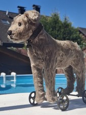 Vorkrieg Hund a Räder Steiff,oder evrntuell Bibg sehr selten 