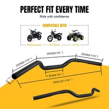 Motorrad Lenker 22mm 25mm Drag