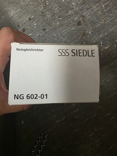 Sss siedle netzgleichrichter - sss,