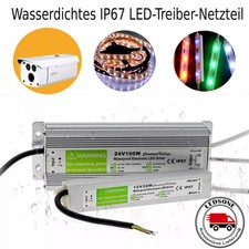 DC12V/24V LED Treiber Netzteil Trafo Wasserdicht IP67 240V für LED Streifen