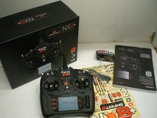 Spektrum NX8+ 20 Kanal RC Fernsteuerung DSMX Smart Telemetrie NEUWERTIG