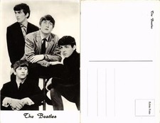 CPA AK THE BEATLES FILM STAR