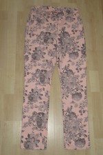 Damenhose Blumendruck