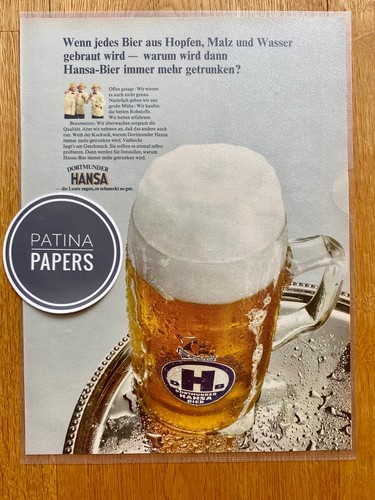 1966 dortmunder hansa bier - 1966,