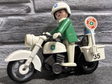 Playmobil Polizei Motorrad Vintage 70er 80er Figuren