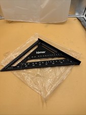 KIRNER Zimmererwinkel 5 In 1 mit Anschlag Metrisch (30cm (12inch)) Anreißen Usw