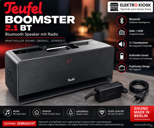 Teufel boomster 1 bt - boomster, 2.1
