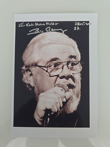 Bill ramsey autogramm signiert - bill,