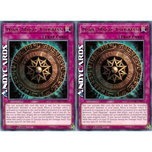 Dark magic talisman - dark, 2x