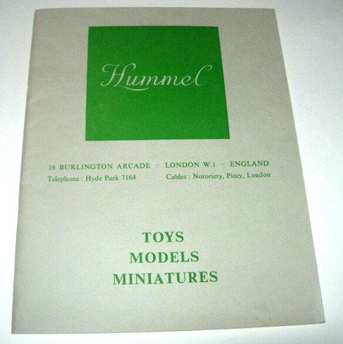 Hummel house miniatures - hummel, of