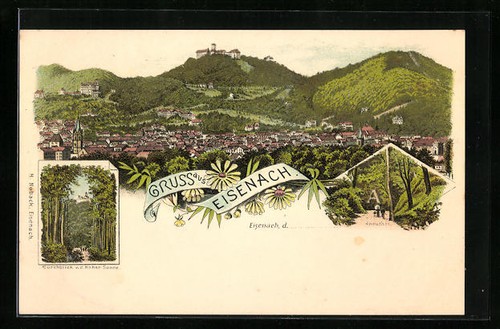 Lithographie eisenach - lithographie,