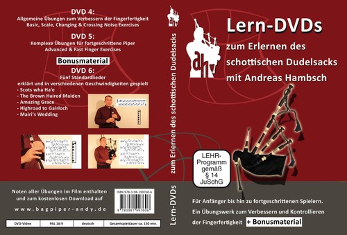 Dudelsack lern dvds - lern,