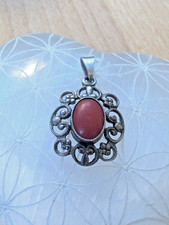 Pendant 835 Silver Floral