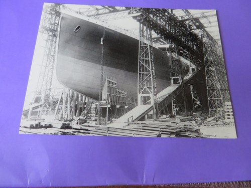 Postkarte titanic white star - titanic,,