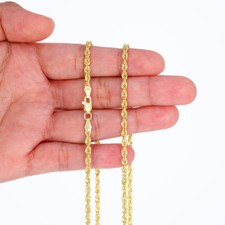 10k gelbgold herren 3mm - gelbgold, rope